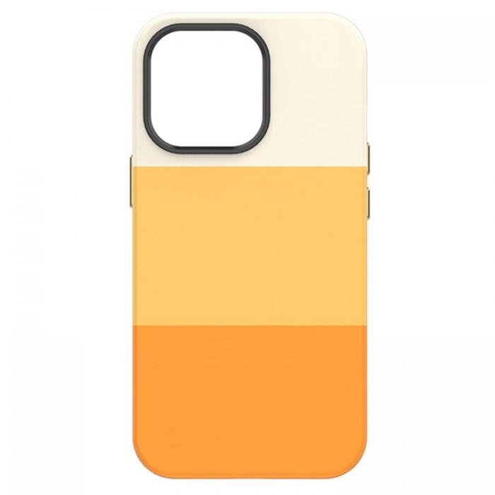 A-One Brand - iPhone 14 Pro Skal Color Splicing - Orange