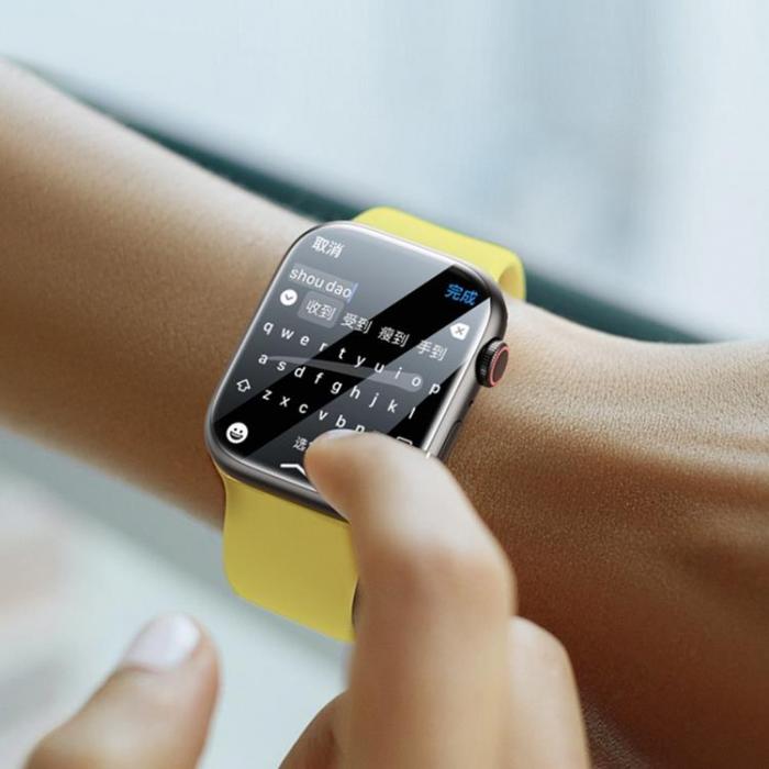 BASEUS - Baseus Apple Watch 7/8 (45mm) Skrmskydd NanoCrystal
