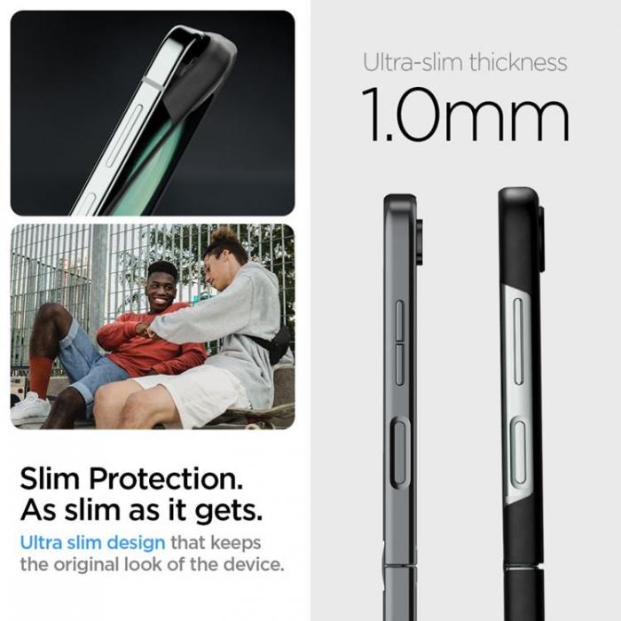 Spigen - Spigen Galaxy Z Flip 5 Mobilskal Airskin Pro - Svart