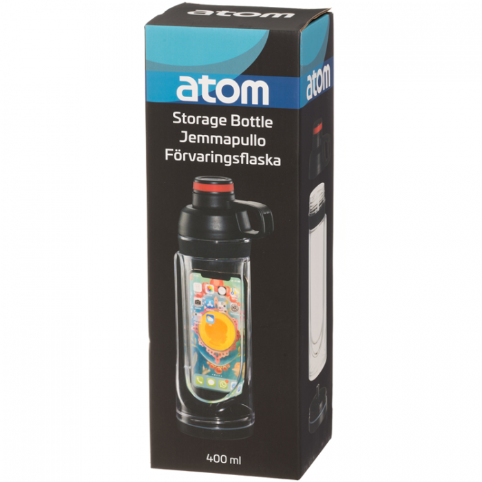 Atom - Atom Vattenflaska med Frvaring 400 ml