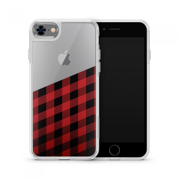 UTGATT5 - Fashion mobilskal till Apple iPhone 7 - Half plaid