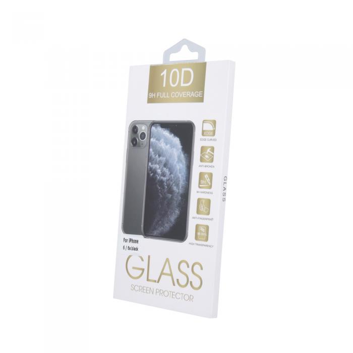 OEM - Hrdat glas iPhone X/XS/11 Pro svart ram Skrmskydd