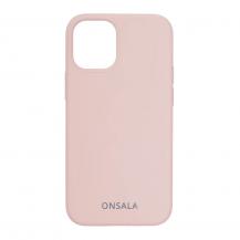 Onsala Collection - Onsala Mobilskal Silikon Sand Pink iPhone 12 Mini