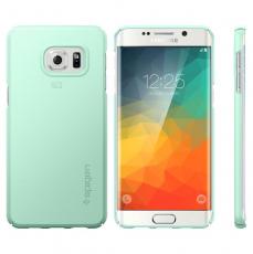 Spigen - SPIGEN Thin Fit Skal till Samsung Galaxy S6 Edge Plus - Mint