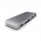 Satechi - Satechi USB-C Pass Through USB Hub  3-i-1 hub - Gr
