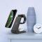 Tech-Protect - Tech-Protect A8 3in1 Trdls Laddare - Svart