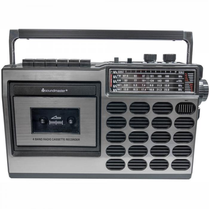 Soundmaster - Soundmaster Retro radio med kassett