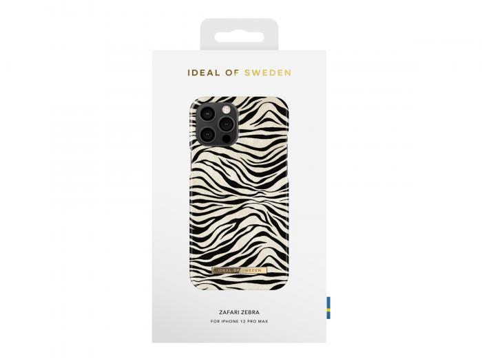 iDeal of Sweden - iDeal Fashion iPhone 12 Pro Max Skal - Zafari Zebra