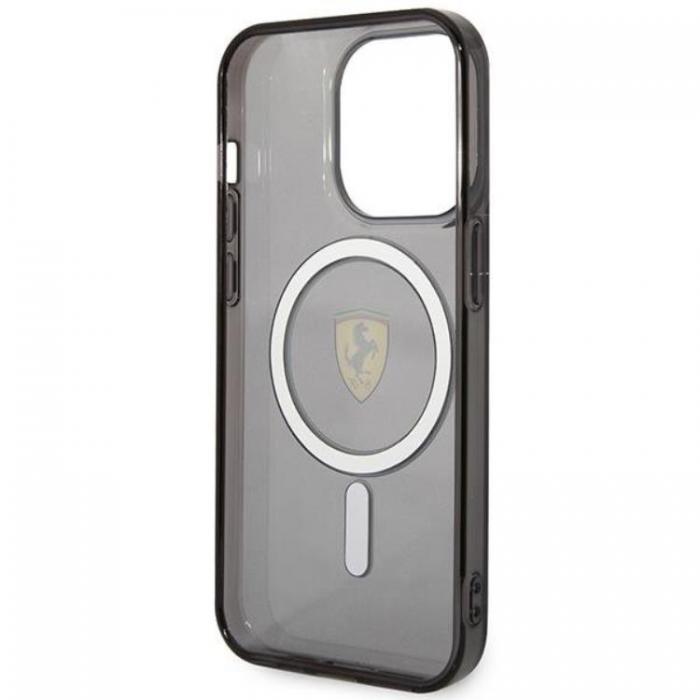 Ferrari - Ferrari iPhone 14 Pro Mobilskal Magsafe Translucent - Svart
