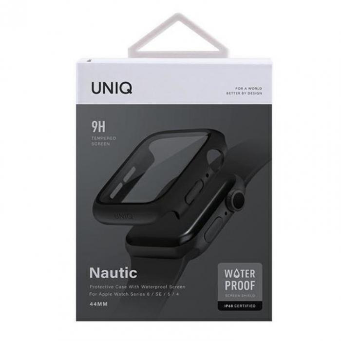 UNIQ - UNIQ Nautic Skal Apple Watch 4/5/6/Se 44mm - Svart