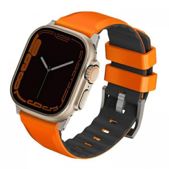 UNIQ - Uniq Apple Watch (45mm) Series 9 Band Linus - Orange