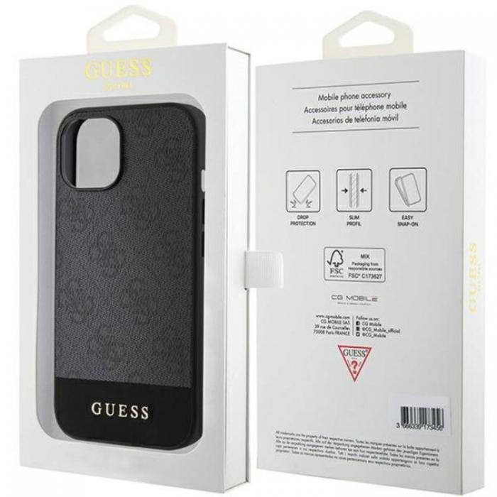 Guess - Guess iPhone 15/14/13 Mobilskal 4G Stripe Collection - Gr