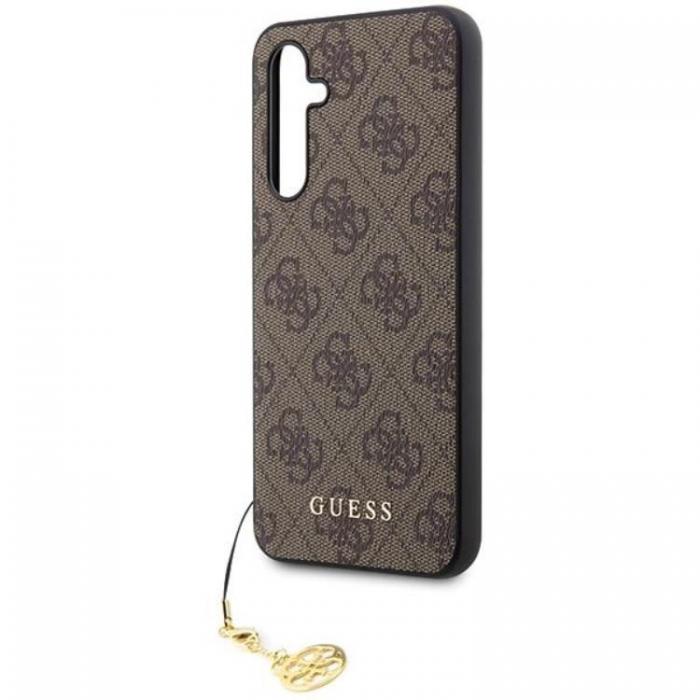 Guess - Guess Galaxy S23 FE Mobilskal 4G Charms Collection - Brun