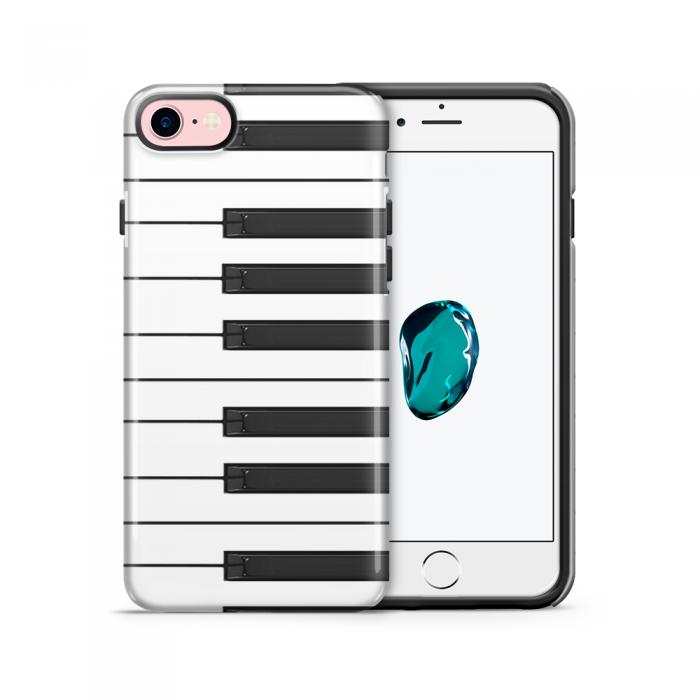 UTGATT5 - Tough mobilskal till Apple iPhone 7/8 - Piano
