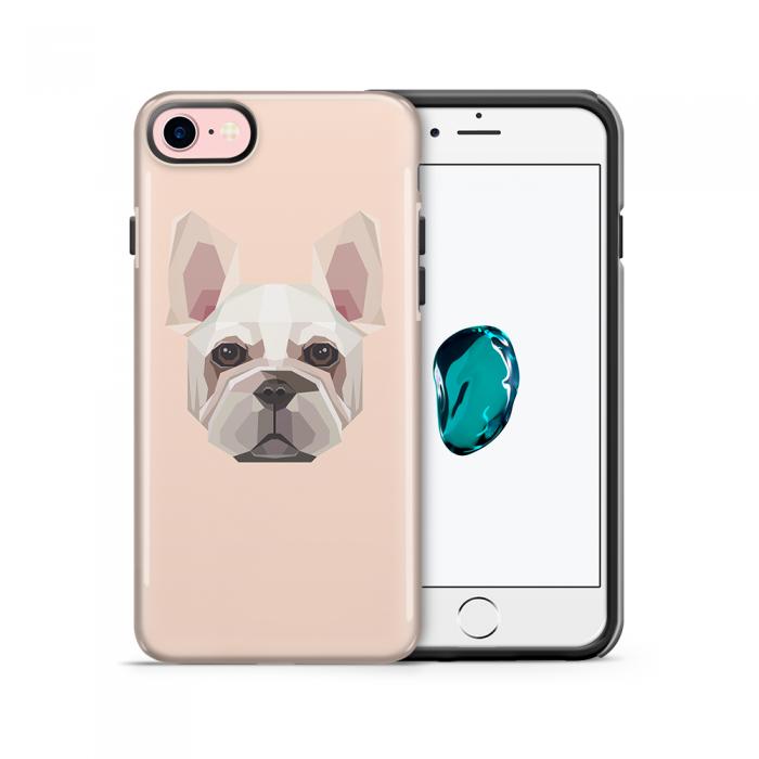 UTGATT5 - Tough mobilskal till Apple iPhone 7/8 - French Bulldog