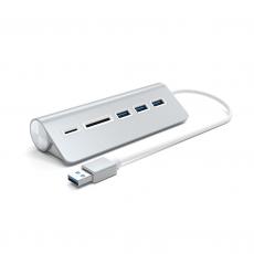 Satechi - Satechi USB 3.0 Hubb med 3 USB portar & SD och Micro SD-kort