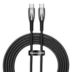 BASEUS - Baseus USB-C till USB-C Kabel 100W - Svart