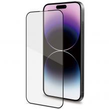 Celly - Celly iPhone 15 Pro Max Skärmskydd i Härdat glas Full Glass