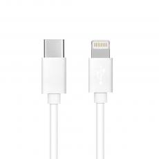 Forcell - Kabel USB-C to iPhone Lightning PD 20W 3A C291 1m - Vit BOX