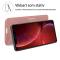 Boom of Sweden - Boom of Sweden RFID-Skyddat Plnboksfodral iPhone 13 Pro Max - Rosa