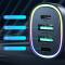 Joyroom - Joyroom Billaddare 4-Ports 2x USB/2x USB-C - Svart