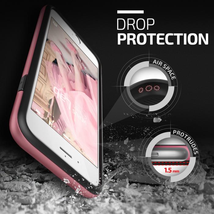 VERUS - Verus Verge Skal till Apple iPhone 6/6S Plus - Rose Pink