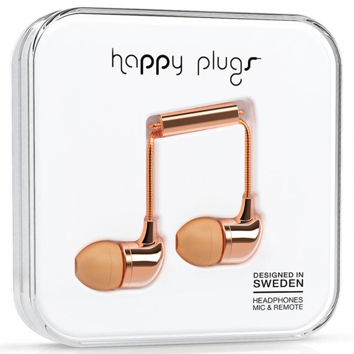 UTGATT4 - Happy Plugs In-Ear Rose Gold