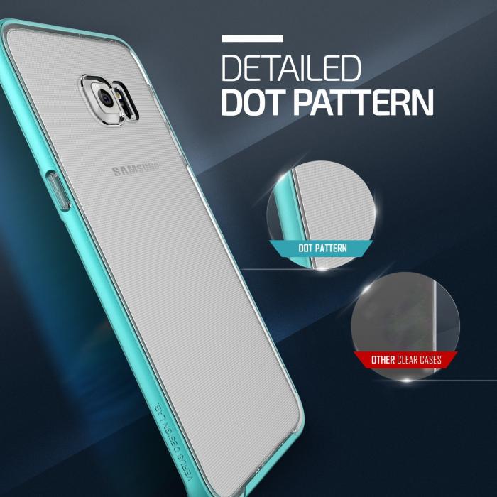 UTGATT5 - Verus Crystal Bumper Skal till Samsung Galaxy S6 Edge Plus - Mint