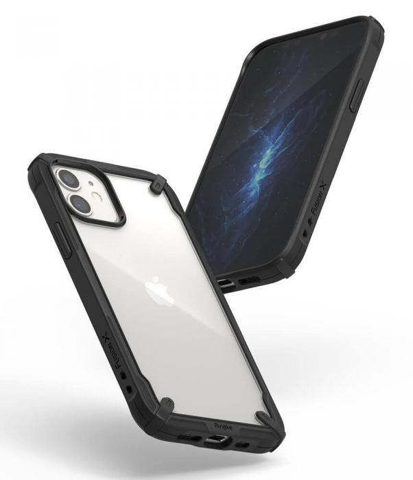 UTGATT4 - Ringke Fusion X iPhone 12 mini Svart