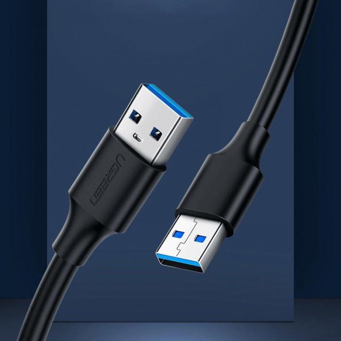 Ugreen - Ugreen USB 3.0 male USB 3.0 male Kabel 2m Gr