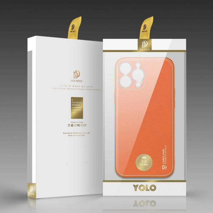 Dux Ducis - Dux Ducis Yolo Elegant Skal iPhone 13 Pro Max - Orange