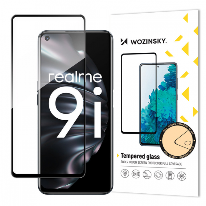 Wozinsky - Wozinsky Realme 9i/Oppo A76/A36 Hrdat Glas Skrmskydd Glue
