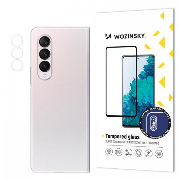 Wozinsky - Wozinsky Galaxy Z Fold 3 Kameralinsskydd i Hrdat Glas