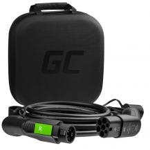 Green Cell - GREENCELL Laddkabel Elbil EV21 Typ1 7m 7.2kW 32A 1-FAS IP55 - Svart