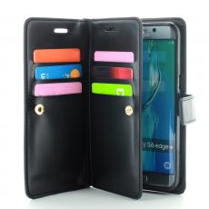 CoveredGear - CoveredGear Liberty Wallet till Samsung Galaxy S6 Edge+ (Svart)