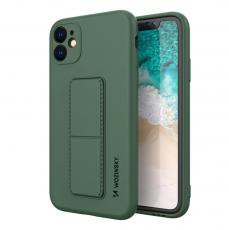 Wozinsky - Wozinsky Kickstand Silikon iPhone 12 Pro Max Skal - Grön