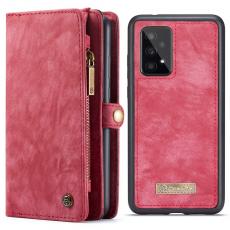 Caseme - CASEME 2-in-1 Plånboksfodral Samsung Galaxy A53 5G Detachable - Röd