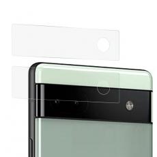 A-One Brand - [2-Pack] Google Pixel 6a Härdat glas Kameralinsskydd - Clear