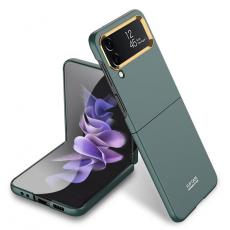 GKK - GKK Galaxy Z Flip 4 Skal Ultra Thin - Mörkgrön