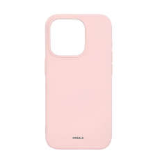 Onsala - Onsala iPhone 15 Pro Mobilskal Magsafe Silikon - Rosa
