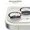 Mocolo - MOCOLO iPhone 14 KameraLinsskydd i Hrdat Glas 9H - Clear