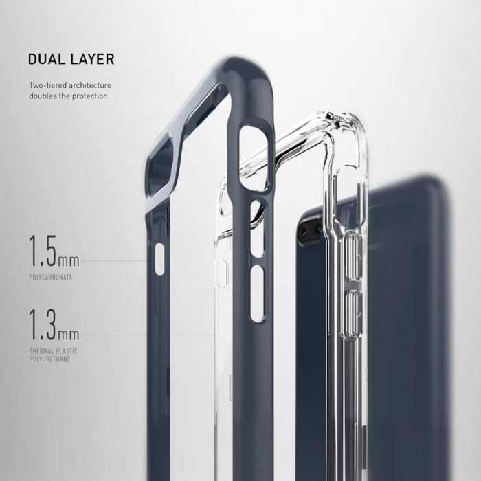 UTGATT5 - Caseology Skyfall Skal till Apple iPhone 7/8/SE 2020 - MrkBl