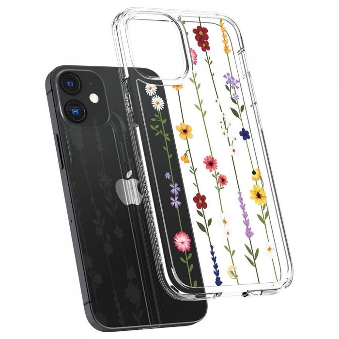 UTGATT5 - SPIGEN Cyrill Cecile Skal iPhone 12 Mini - Flower Garden