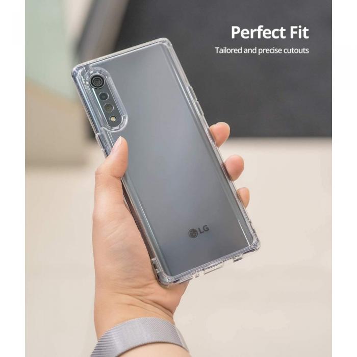 UTGATT5 - RINGKE Fusion mobilskal till LG Velvet Clear