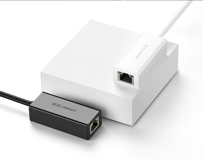 UTGATT5 - UGreen USB 3.2 Gen 1 1000 Mbps Gigabit Ethernet adapter Svart