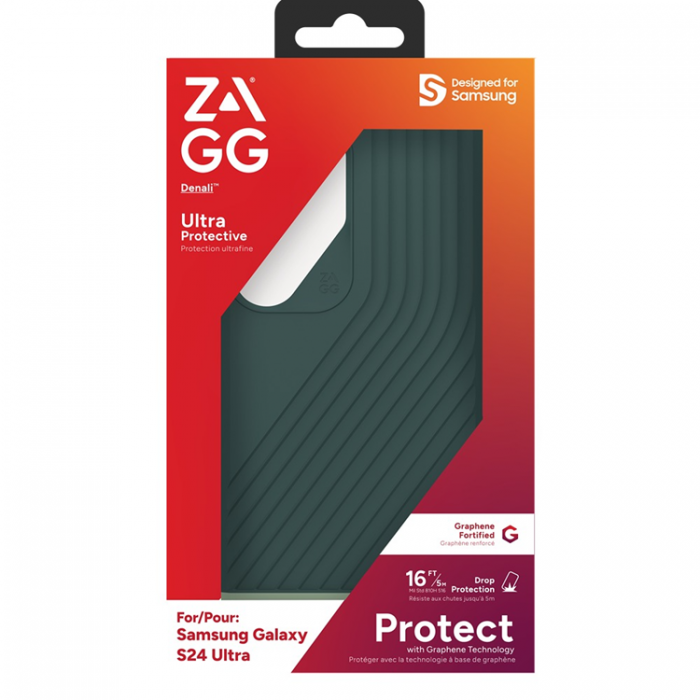 Zagg - ZAGG Galaxy S24 Ultra Mobilskal Denali - Grn