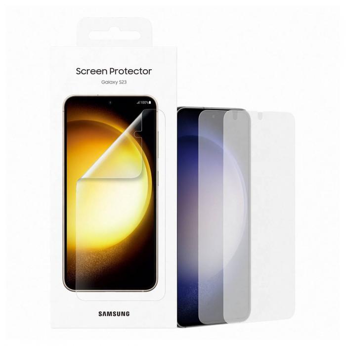 Samsung - [2-PACK] Samsung Galaxy S23 Hrdat Glas Skrmskydd