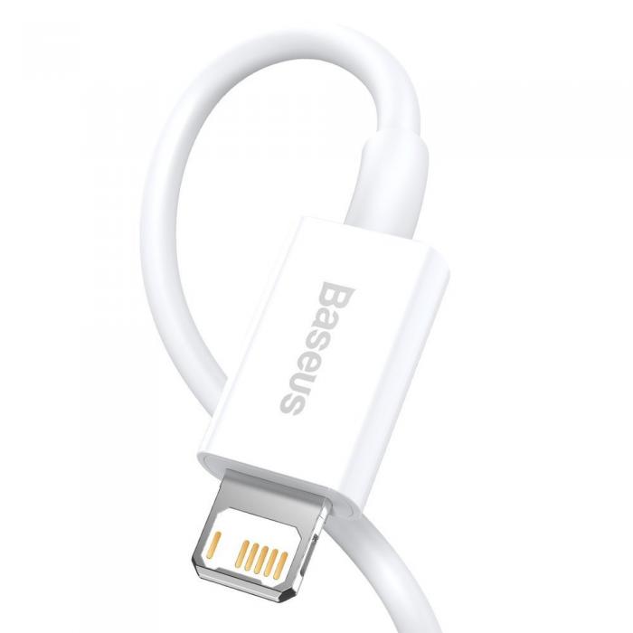BASEUS - Baseus Superior Lightning USB Kabel 1.5 m - Vit
