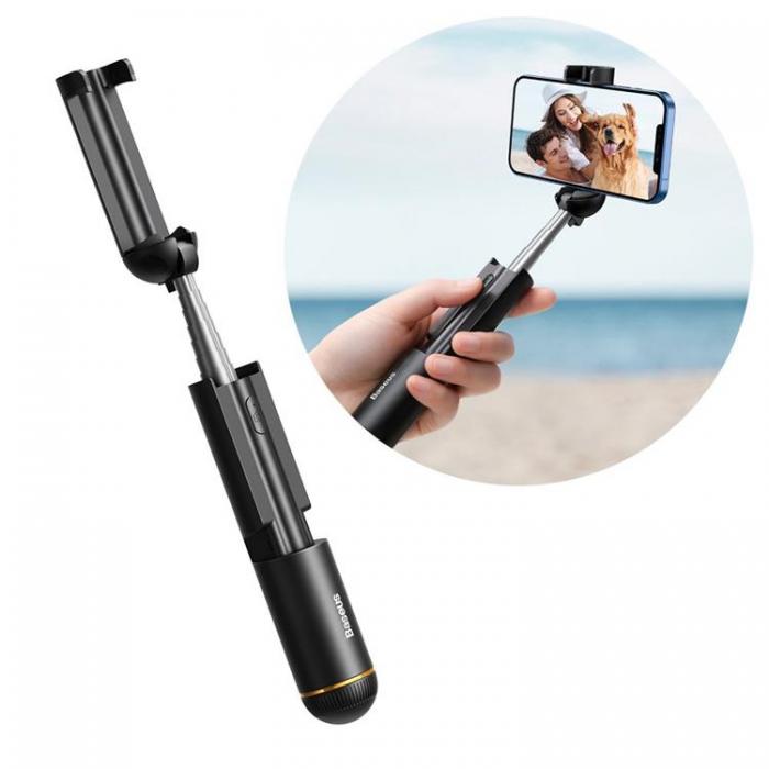 UTGATT5 - Baseus Ultra Mini Selfie Stick Med Fjrrkontroll - Svart