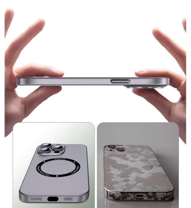 A-One Brand - Ultra Thin Magsafe Skal iPhone 13 Pro Max - Svart